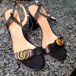 Gucci Marmont Sandals - 39.5